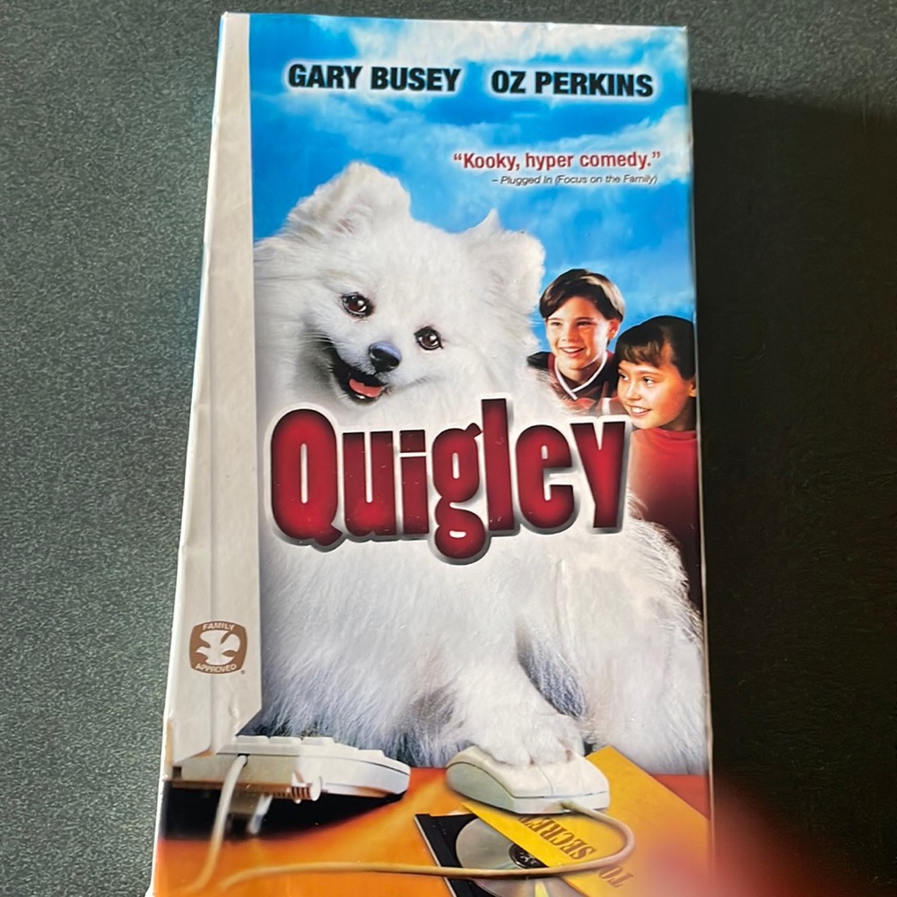 Quigley , Kooky, Hyper, comedy VHS movie